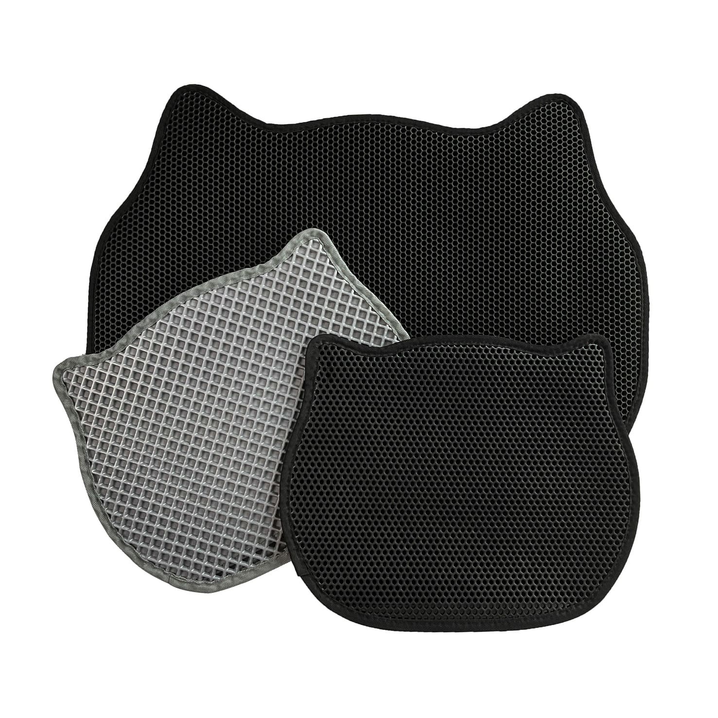 Cat Head Shape Litter Mat Cat Head Shape Litter Mat