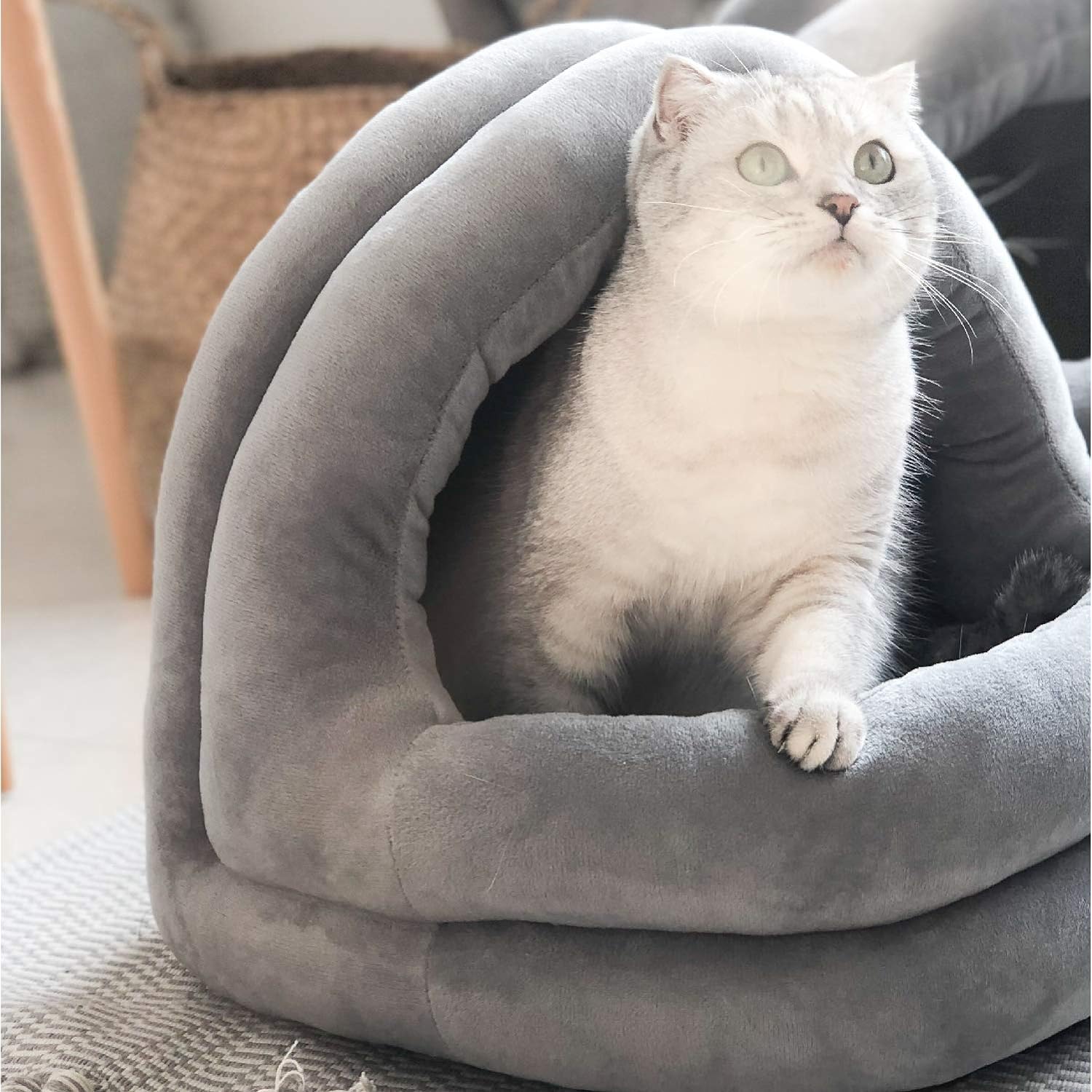 Washable Kennel Pet House Cat Bed Villa Washable Kennel Pet House Cat Bed Villa
