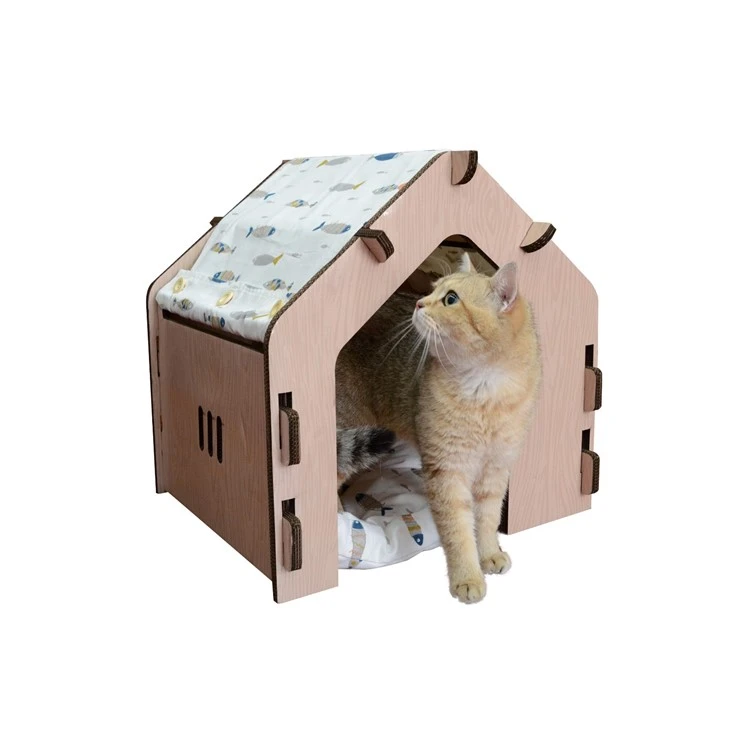 Cardboard Cat House