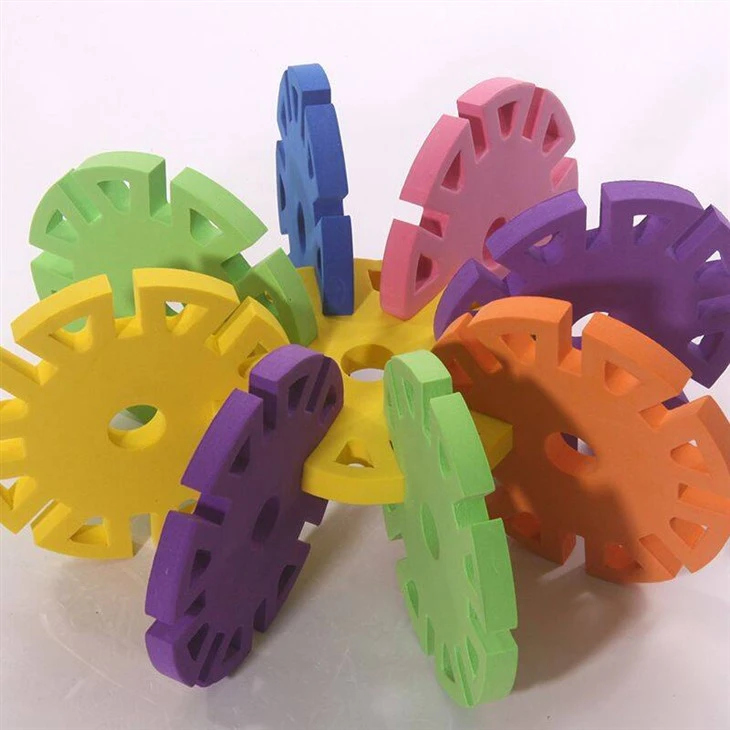 EVA Snowflake Building Blocks For Kids