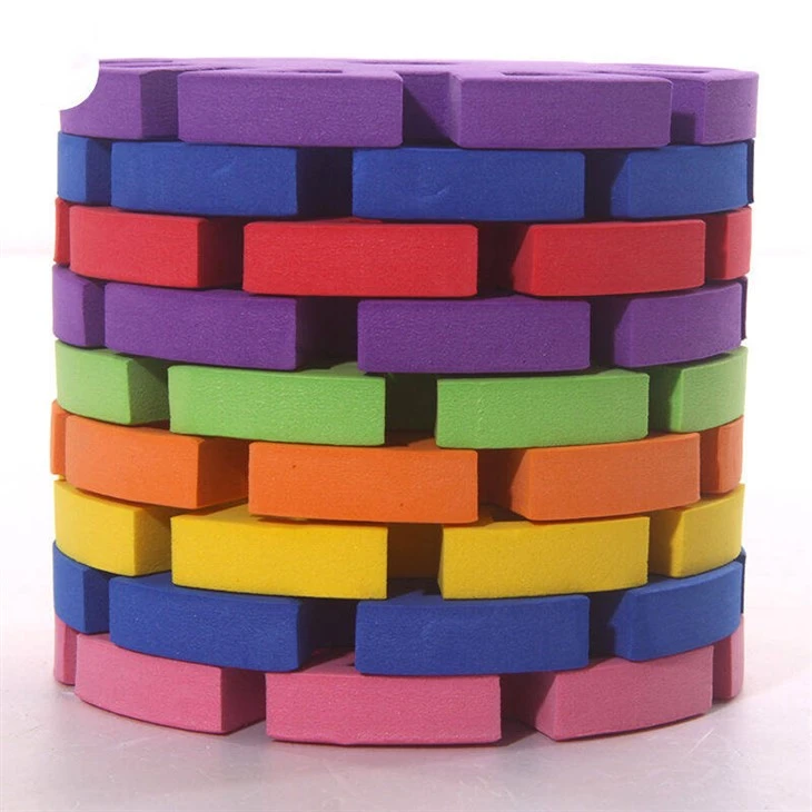 EVA Snowflake Building Blocks For Kids