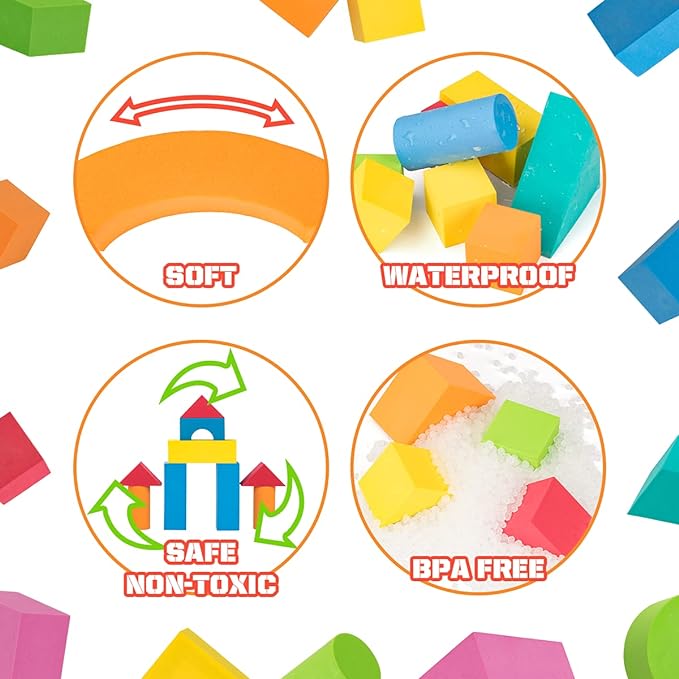 Foam Blocks Toys Soft Blocks Gifts Toys Set