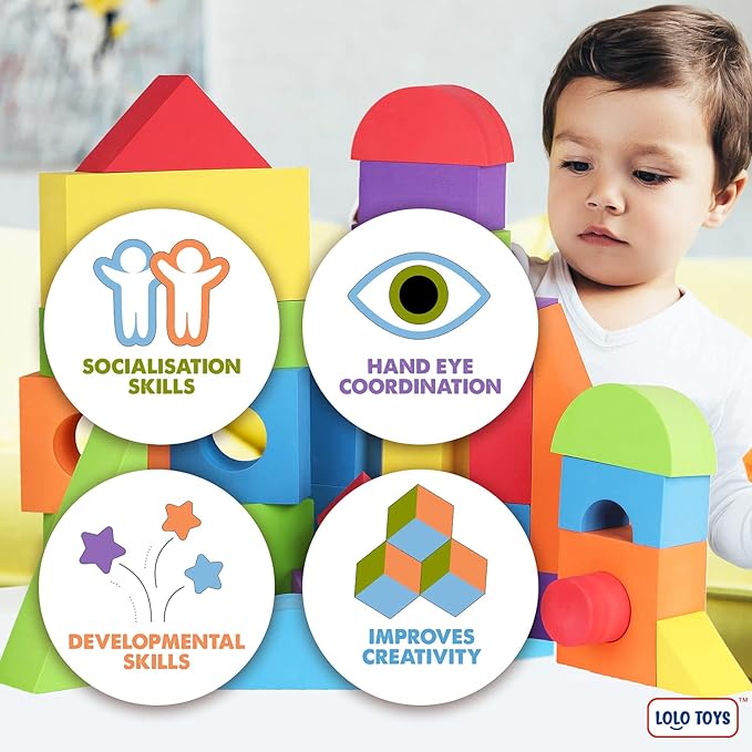 Foam Blocks Toys Soft Blocks Gifts Toys Set