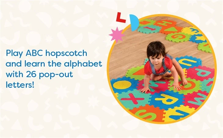 30 Pcs Letter Puzzle Play Mat