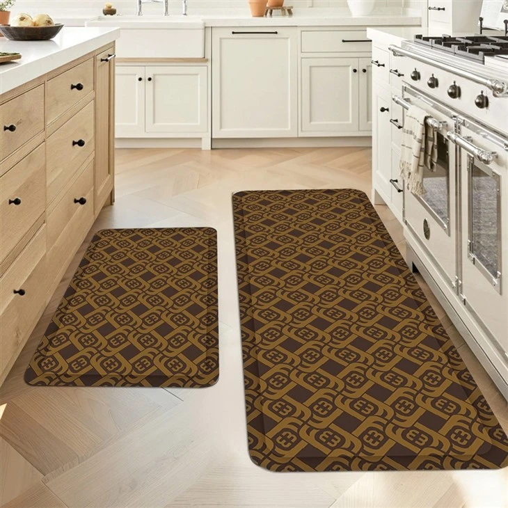 Boho Style Kitchen Rug Set